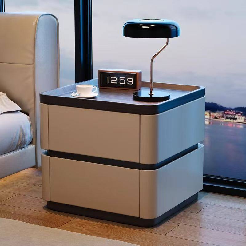 Smart Home Interior - Mesita de noche nórdica inteligente para