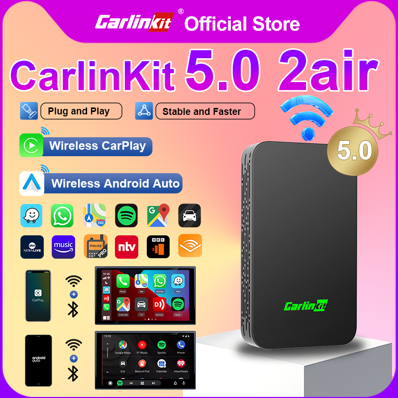 Smart Home Wiz - CarlinKit 5.0 Adaptador Inalámbrico para Android