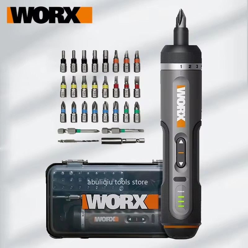 Smart Home Micro Bit - Worx-Juego de Mini destornilladores eléctricos de