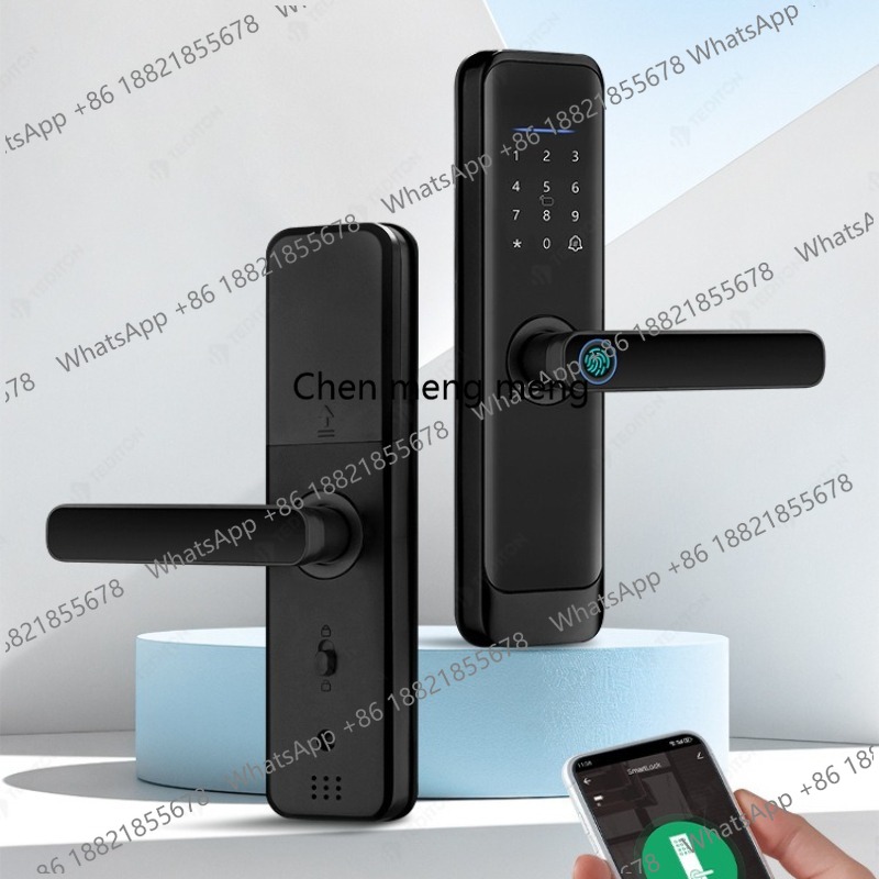 Smart Home Interior - Cerradura inteligente para puerta de madera