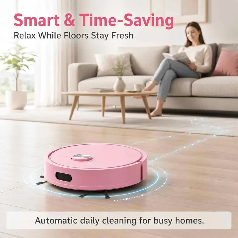 Vacuum Cleaner Smart Home - Robot Aspirador 3 en 1, Robot