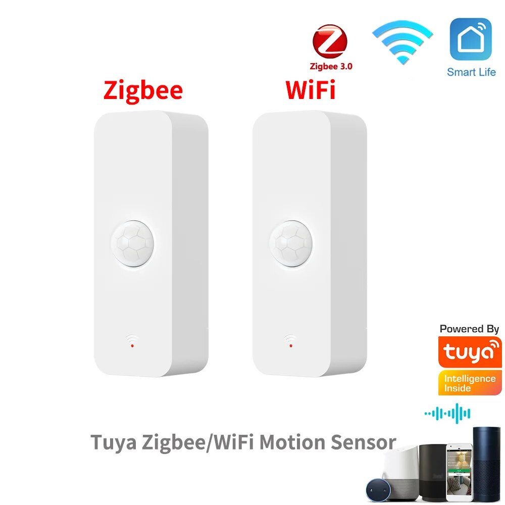 Smart Home Wiz - Tuya-Sensor de movimiento Zigbee PIR para