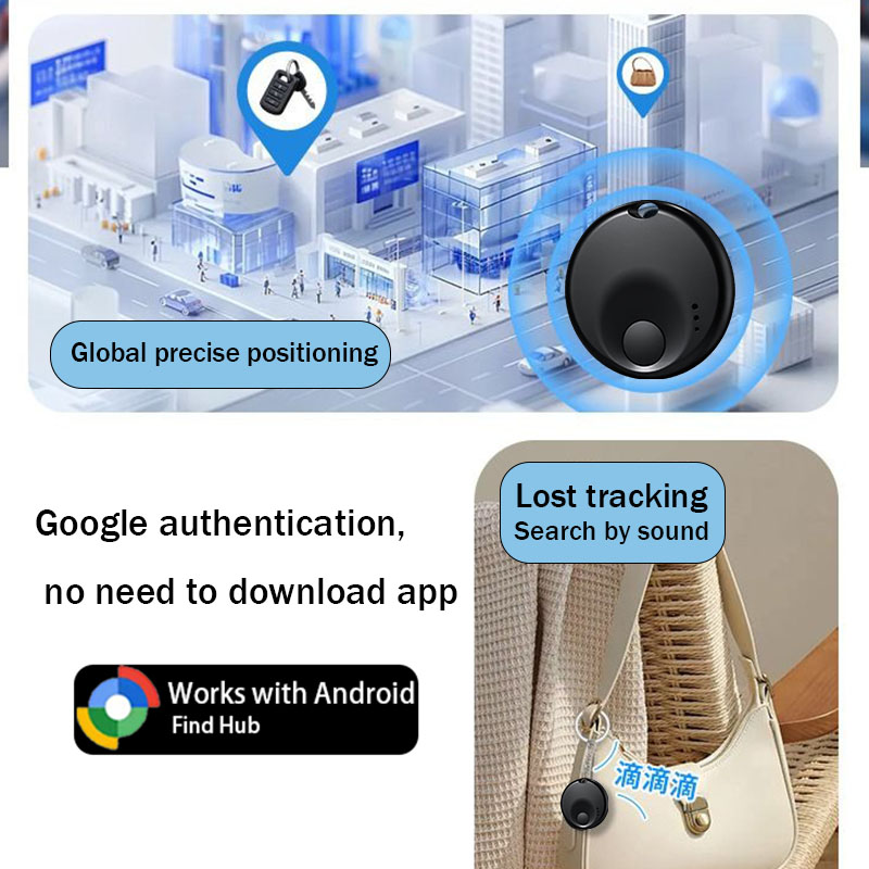 Smart Home Hub Xiaomi - Mini Etiqueta Antipérdida para Teléfono Android,