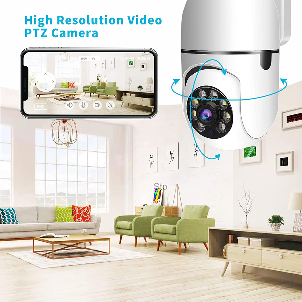 Cámara IP WiFi 1080P HD, inalá - Smart Home Interior reseña y precio