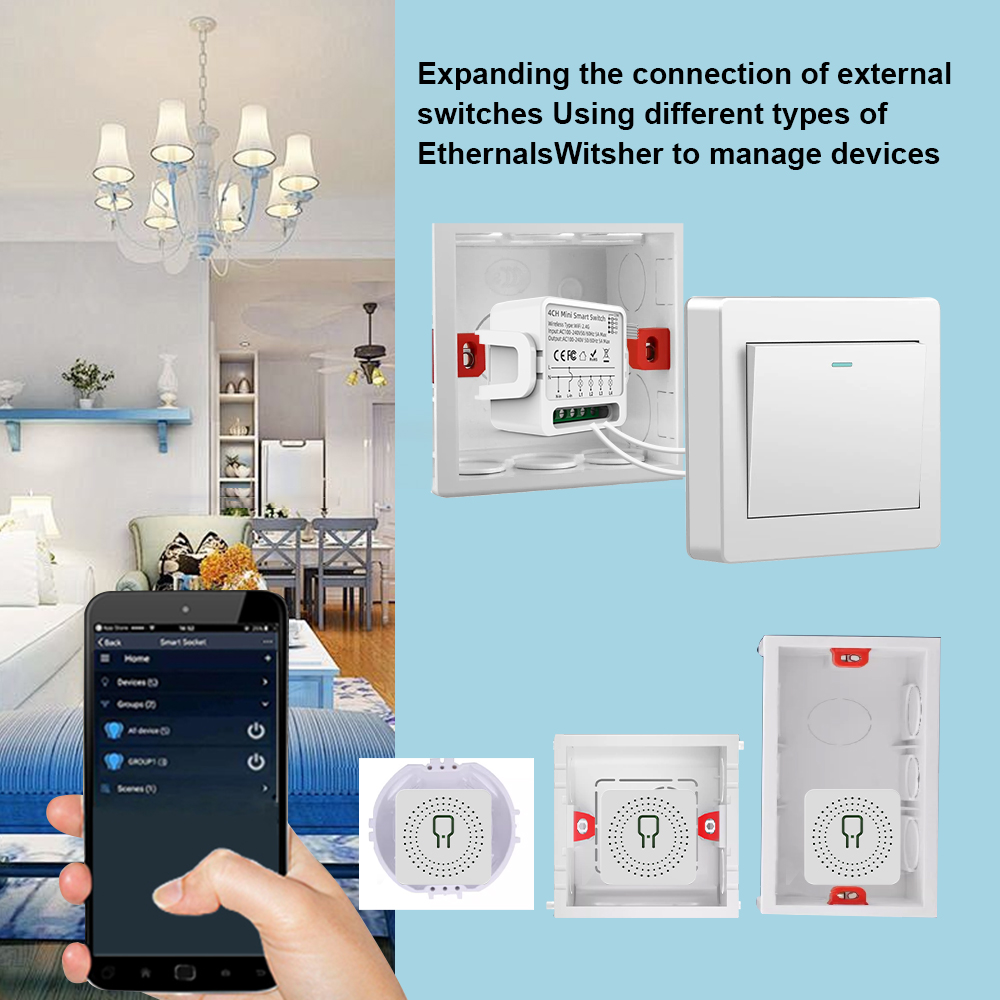 Interruptor Inteligente WiFi T - Smart Home Wiz reseña y precio