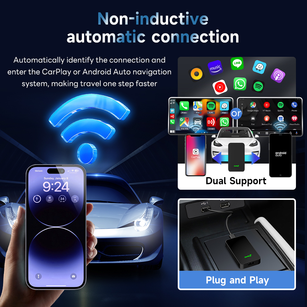 CarlinKit 5.0 Adaptador Inalám - Smart Home Wiz reseña y precio