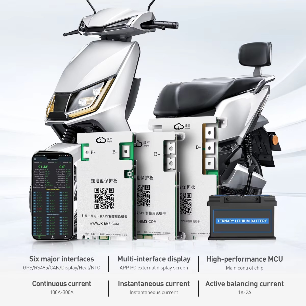 JIKONG JK-B2A24S30P 300A Equil - Smart Home Key reseña y precio