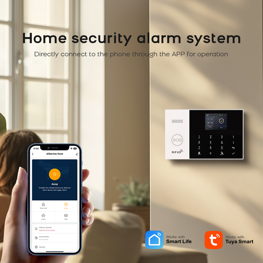 Sistema de alarma 4G, alarma d - Smart Home Package reseña y precio