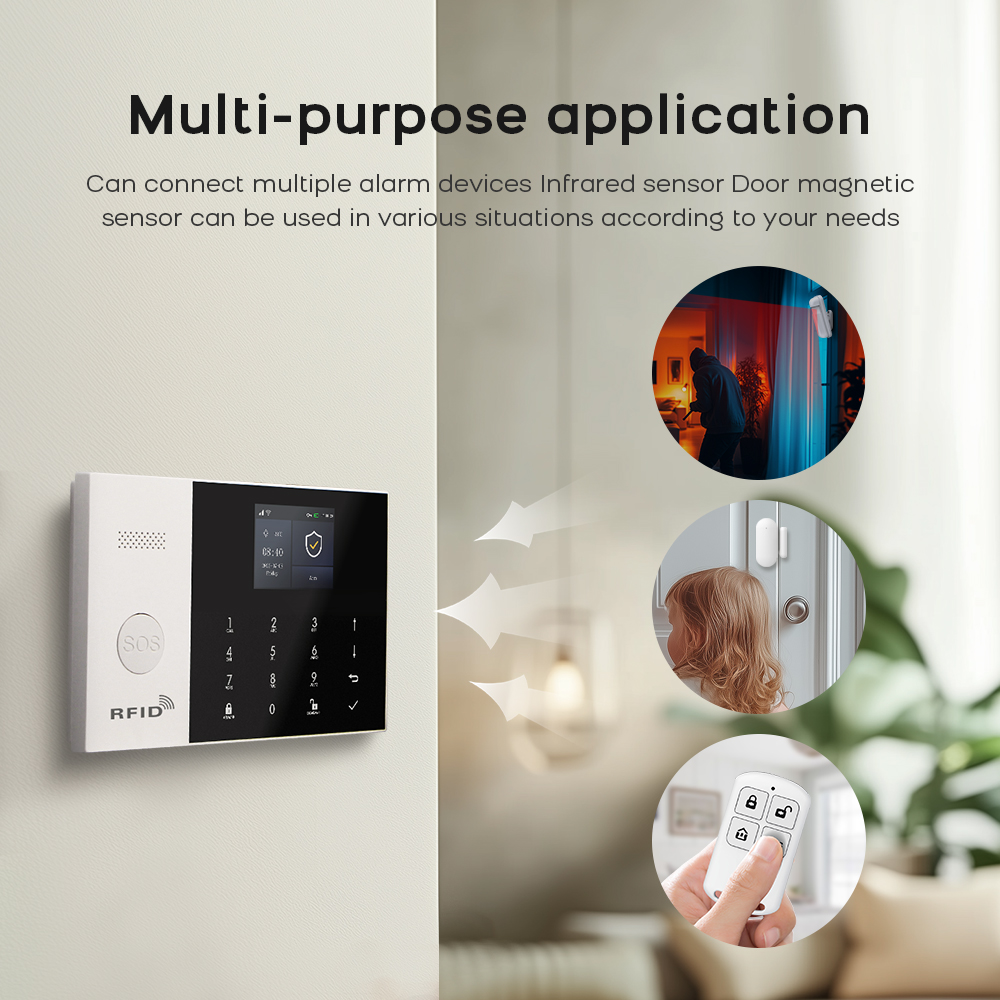 Sistema de alarma 4G, alarma d - Smart Home Package reseña y precio