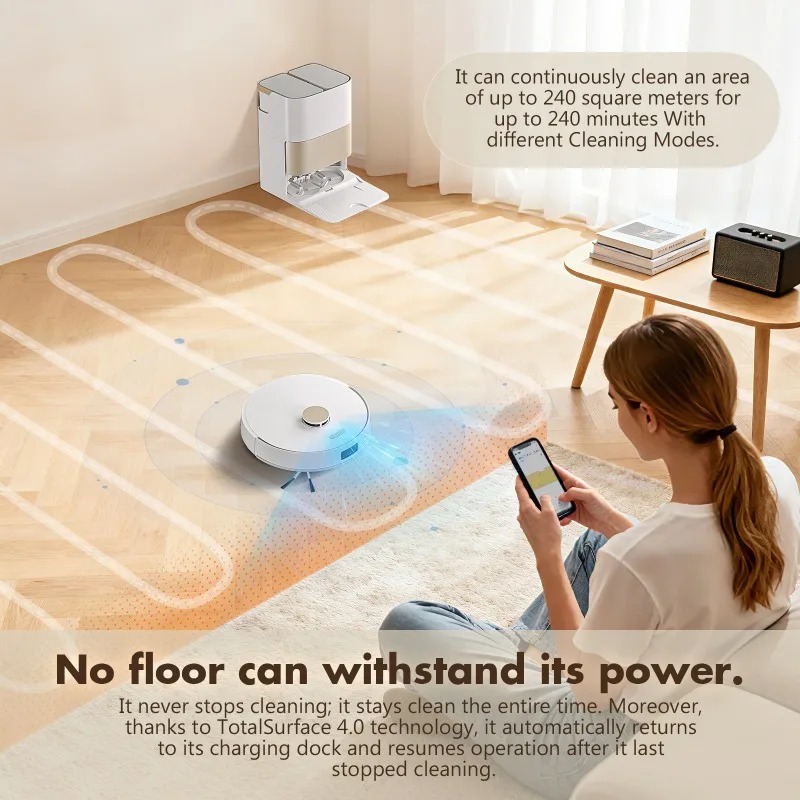 Aspiradora Robótica, Limpieza  - Vacuum Cleaner Smart Home reseña y precio