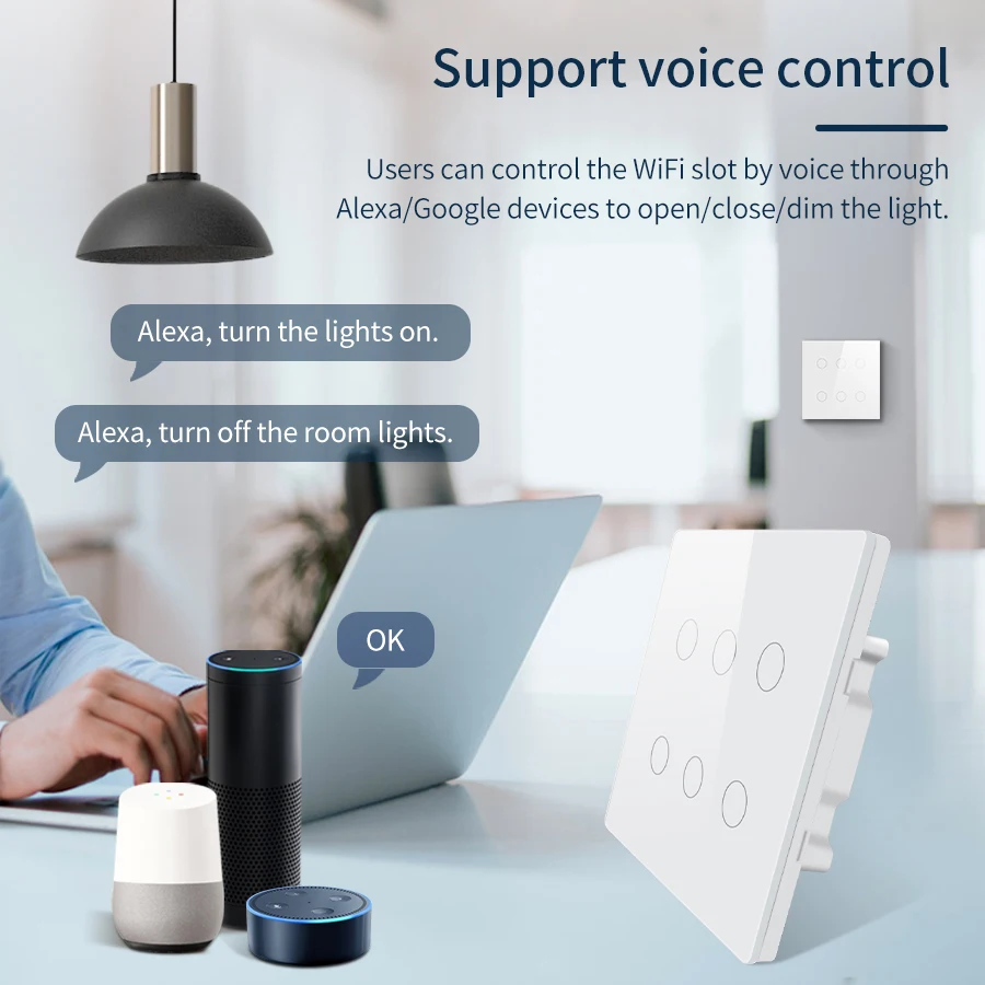 Interruptor inteligente WiFi,  - Smart Home Medan reseña y precio