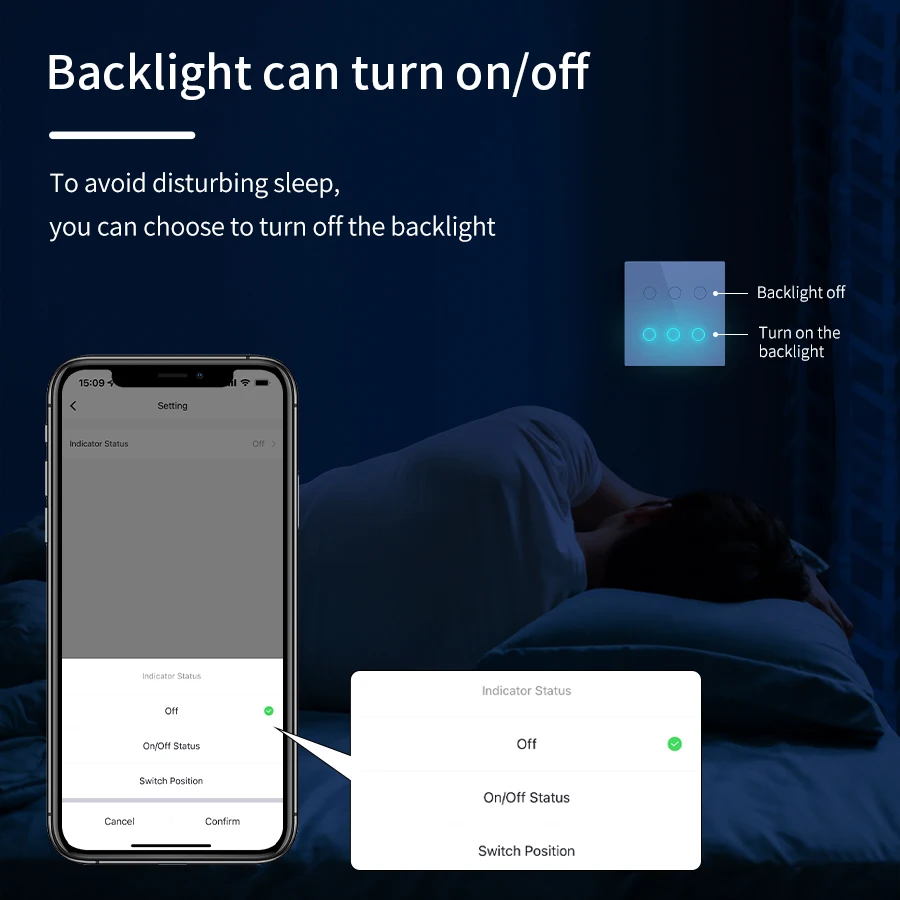 Interruptor inteligente WiFi,  - Smart Home Medan reseña y precio
