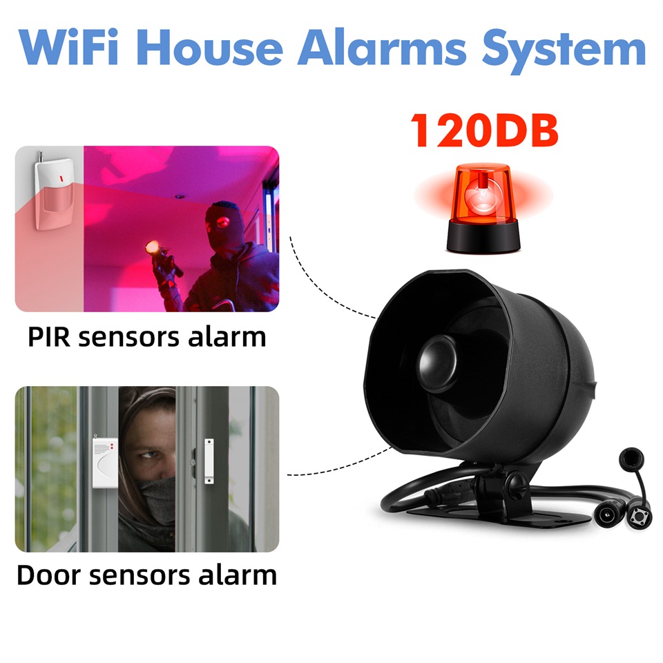 KERUI-sistema de alarma de sir - Smart Home Package reseña y precio
