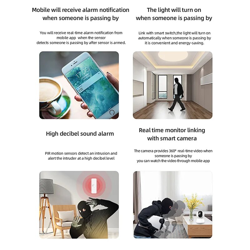 Tuya-Sensor de movimiento Zigb - Smart Home Wiz reseña y precio