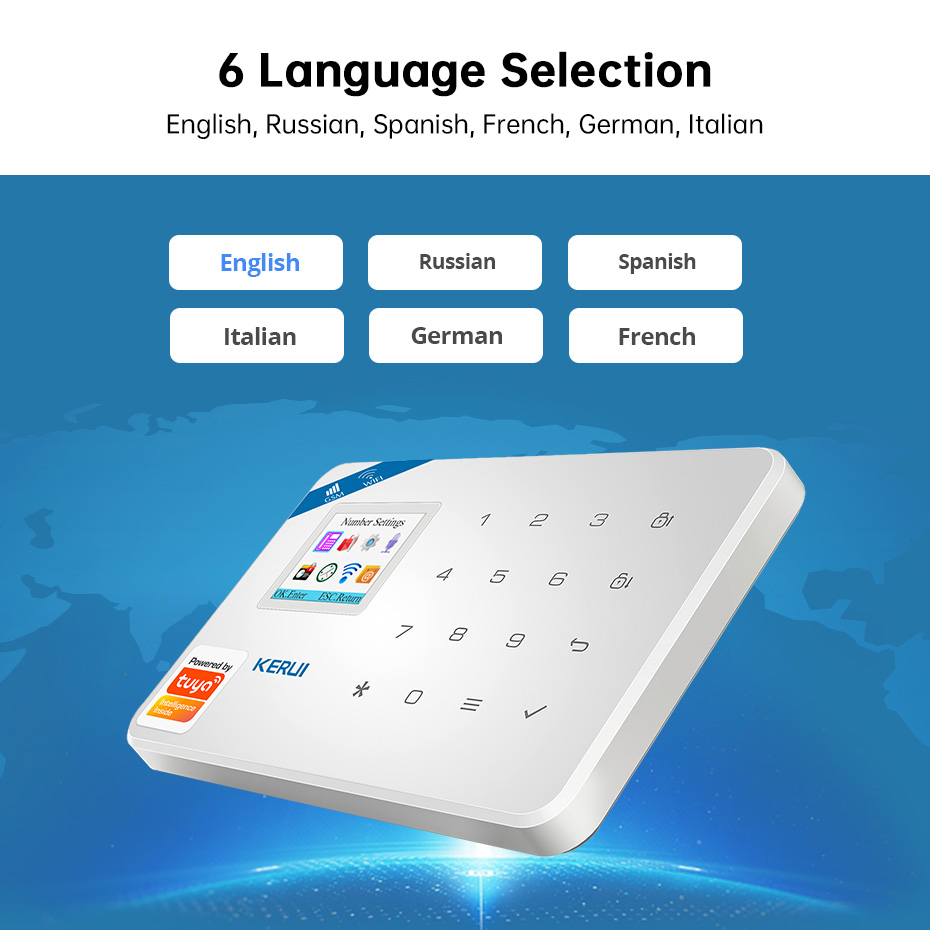 KERUI-sistema de alarma W181,  - Smart Home Package reseña y precio