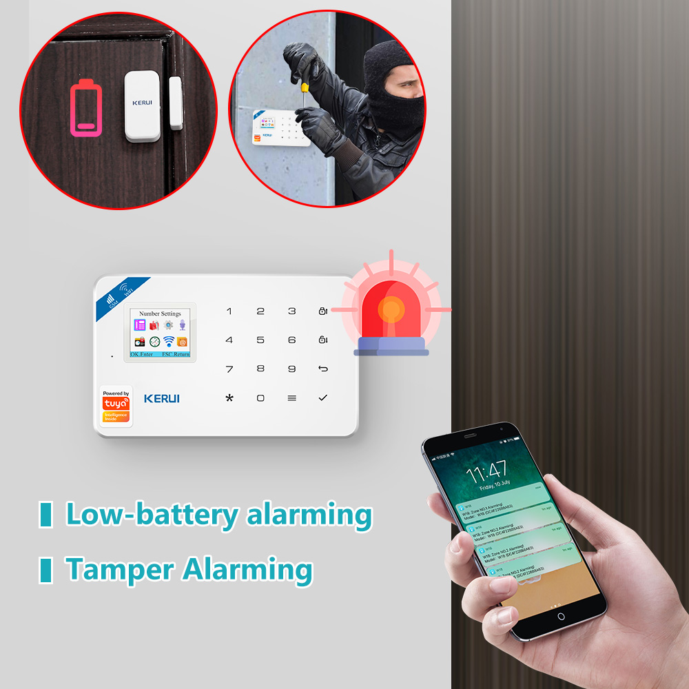 KERUI-sistema de alarma W181,  - Smart Home Package reseña y precio