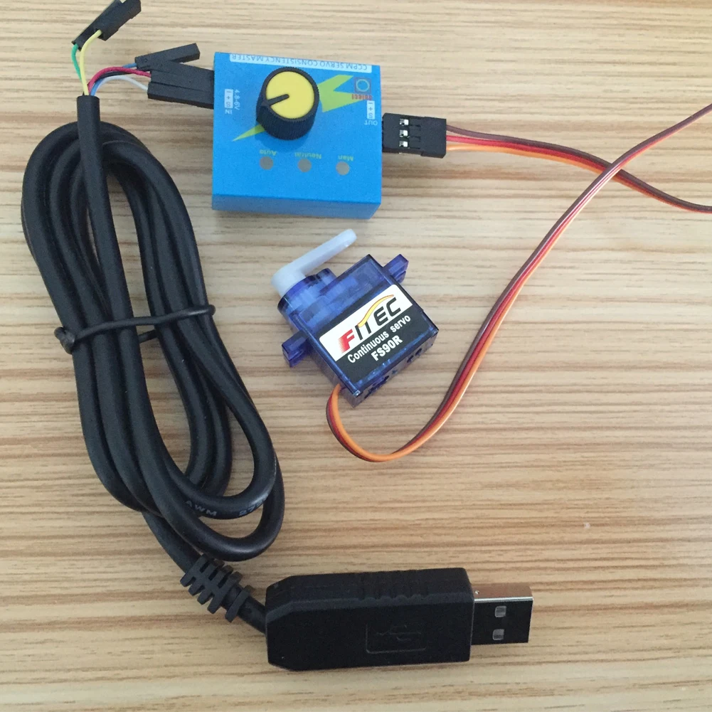 Feetech FS90R RC Servo micromo - Smart Home Micro Bit reseña y precio