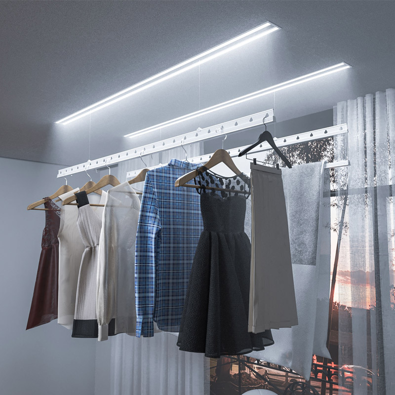Tendedero Eléctrico Inteligent - Smart Home Laundry reseña y precio