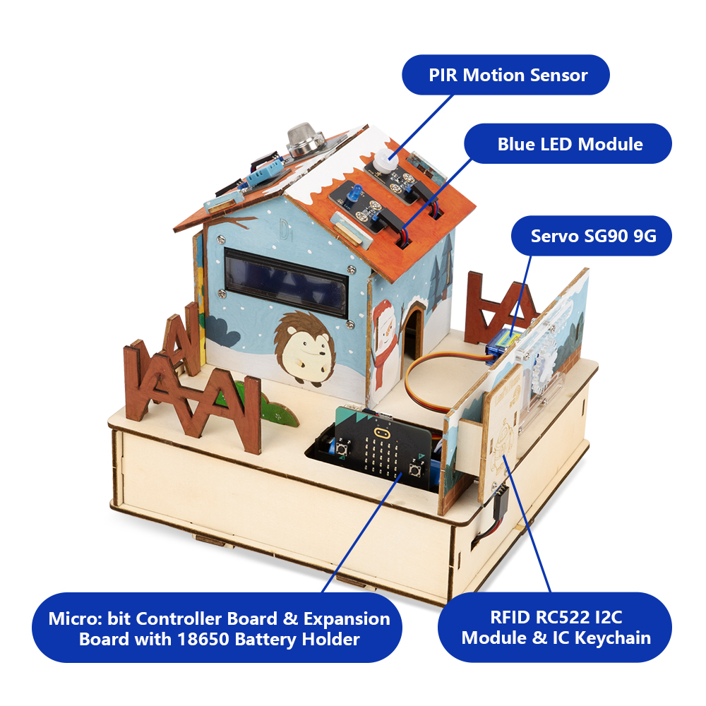 Kit de Aprendizaje ACEBOTT Mic - Smart Home Micro Bit reseña y precio