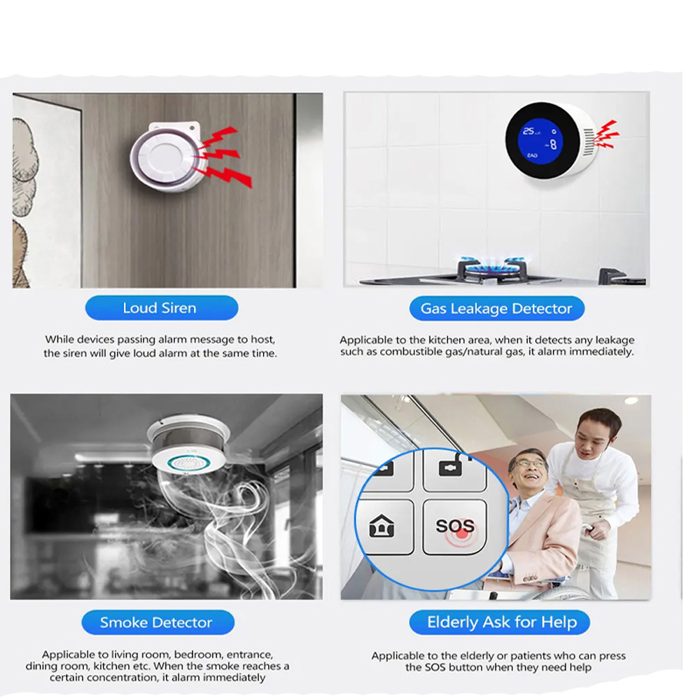 Sistema de alarma para el hoga - Smart Home Package reseña y precio