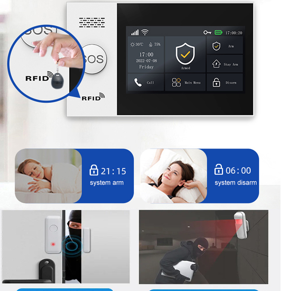 Sistema de alarma para el hoga - Smart Home Package reseña y precio